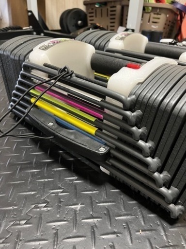 パワーブロック　ブロックダンベル　可変式　40kg 2個セット