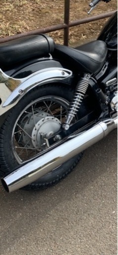 【値下げ】ドラッグスター250後期型　純正マフラー