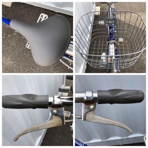 中古自転車 26インチ LEDオートライト 変速無し 軽整備済み 防犯登録OK 町田市 相模原市 無料配送エリア有 No.244