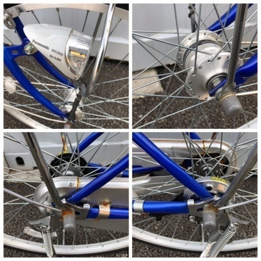 中古自転車 26インチ LEDオートライト 変速無し 軽整備済み 防犯登録OK 町田市 相模原市 無料配送エリア有 No.244