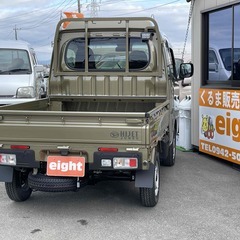 令和４年式　ハイゼットトラック　ジャンボ　エクストラ　登録済未使用車　スマートキー２個　LEDヘッドライト　LEDフォグ　マット　ドアバイザー　ナンバーフレームの画像
