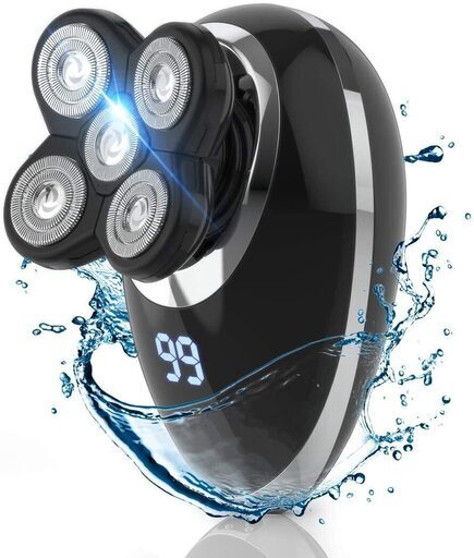 シェーバー ひげそり 電気シェーバー メンズ IPX7防水　USB充電式　5枚刃   新品未使用