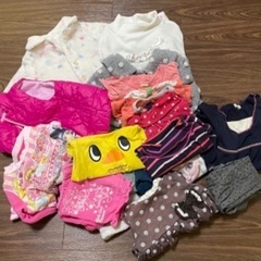 冬物女児まとめ売り100サイズ前後16点