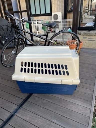 ペット　ゲージ　キャリー　中型犬用　美品　