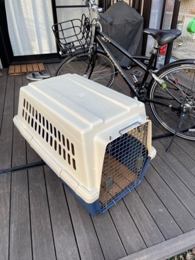 ペット　ゲージ　キャリー　中型犬用　美品　
