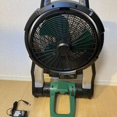 UF18DSAL　HiKOKI(ハイコーキ) 旧日立工機 14.4V 18V共用 コードレスファン 充電式 AC100V使用可の画像