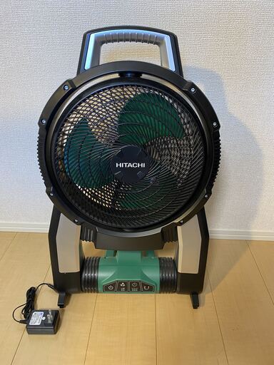 UF18DSAL　HiKOKI(ハイコーキ) 旧日立工機 14.4V 18V共用 コードレスファン 充電式 AC100V使用可
