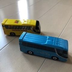 ✨トミカ✨人気バス２台セット（ハトバス、ヒノバス🚌の画像
