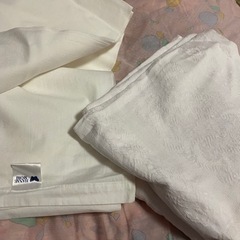 終了　無料　カーペット　他　生地　シーツ　バスタオルなどの画像