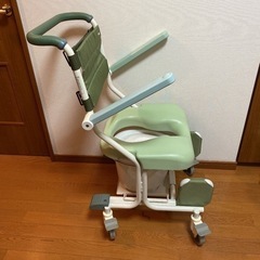 介護用風呂椅子（キャスター付）の画像
