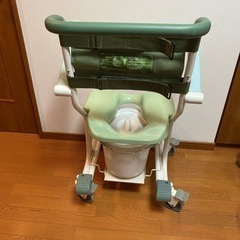 介護用風呂椅子（キャスター付）の画像
