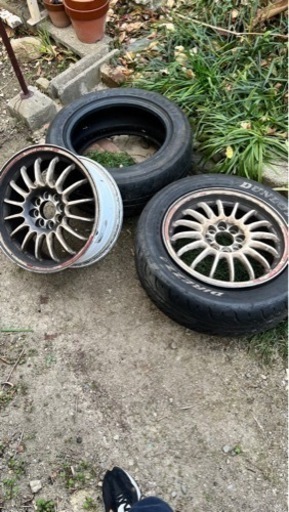 2本セットSSR スプリントハート CP-F 6.5j +32 15インチ pcd100 4h シビック フィット EK4 EG6 DC2 GE8 NA6 195/55R15 タイヤ付き スピードスター