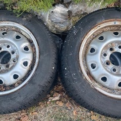 早い者勝ち0円！スタッドレスタイヤ！155/65R13
