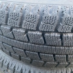 早い者勝ち0円！スタッドレスタイヤ！155/65R13の画像
