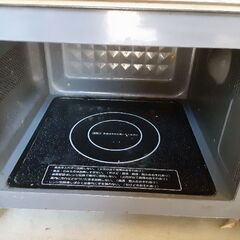 ☆値下げ　中古　アイリスオーヤマ　電子レンジ　2019年製　ブラックの画像