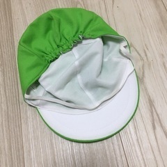 カラー帽子（黄緑.水色）保育園.幼稚園の画像