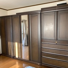 高級婚礼タンス　３点セット