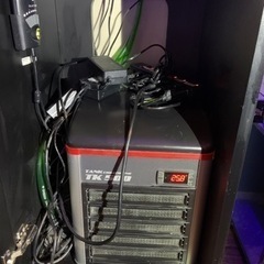 【お譲りします】水槽　海水魚　クーラー付の画像