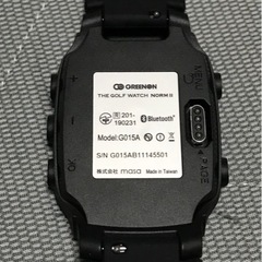 ゴルフウォッチ ノルムⅡ ブラックの画像