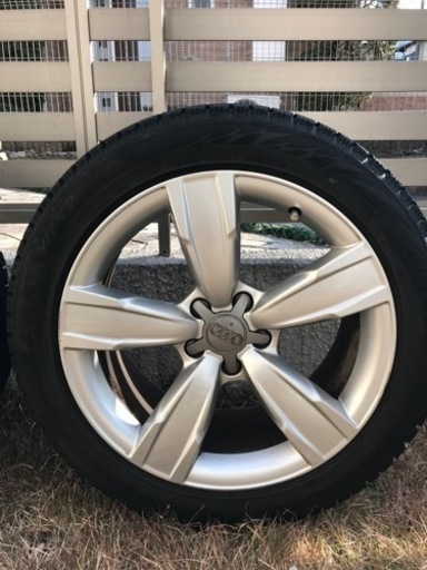 ブリザック VRX2 245/45R18　アウディ純正 ホイール