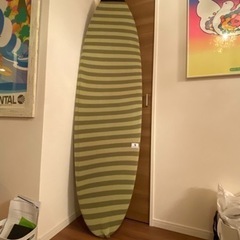 ロキシー サーフボード 6.4ft リーシュコード ワックス ニットケース付