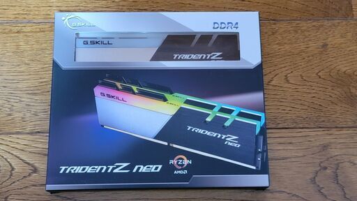 中古★美品 G.Skill Trident Z Neo DDR4-3600 16-16-16-36 16GBx2(32GB) F4-3600C16D-32GTZN　RGB① 18,500円