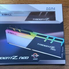 中古☆美品 G.Skill Trident Z Neo DDR4-3600 16-16-16-36 16GBx2(