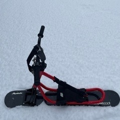 石川県 富山県 JykK スノースクート ミニ レッド snow...