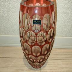 値下げ♪　HOYAクリスタル　花瓶