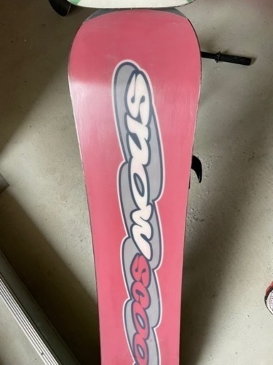 石川県 富山県 JykK スノースクート グリーン snowscoot 中古 大人用 