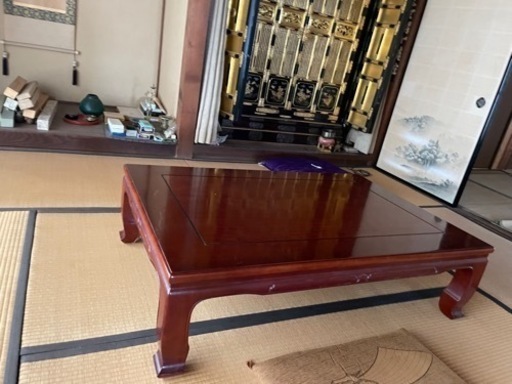 木のテーブル　中古