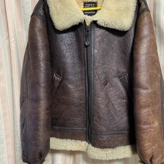 「お話中😊」フライトジャケットB-3の画像