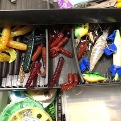 ルアーや針など釣具の画像