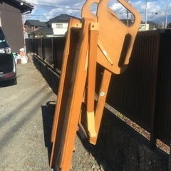 木製滑り台