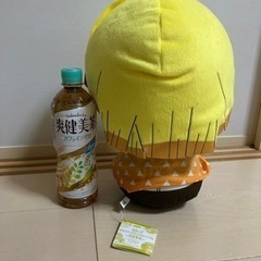 新品タグ付き 鬼滅の刃 めちゃでかぽふっと ぬいぐるみ　我妻善逸の画像