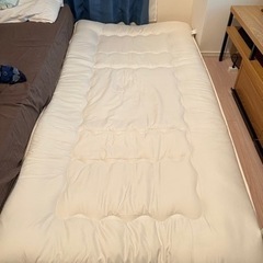 布団とマットレスセット、シングルサイズあげますの画像