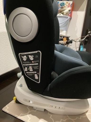 LETTAS 360度回転チャイルドシート ISOFIX対応