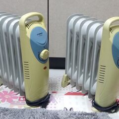 ミニオイルヒーター　２台セット