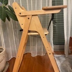 西松屋　ベビーチェア　ハイチェアの画像