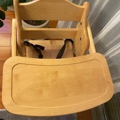 西松屋　ベビーチェア　ハイチェアの画像