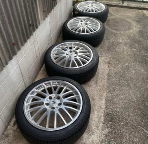 215/45r18 タイヤホイールセット