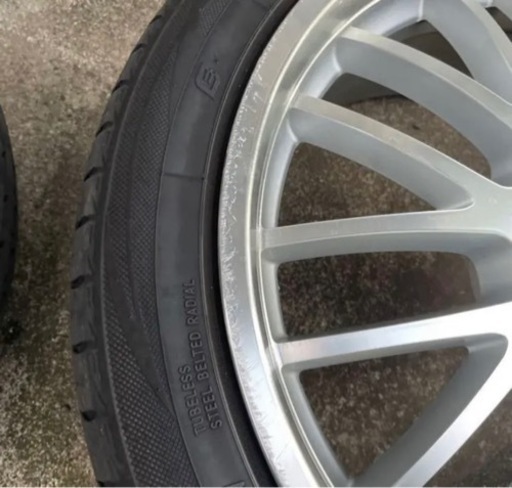 215/45r18 タイヤホイールセット