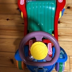 おもちゃ　車　２WAY 手押し車の画像