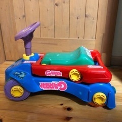 おもちゃ　車　２WAY 手押し車の画像