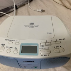 CDデッキ無料でお譲り致します！の画像