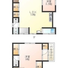 【初期費用0円！】初芝駅徒歩6分、敷礼ゼロに広々リビングです♪ - 堺市