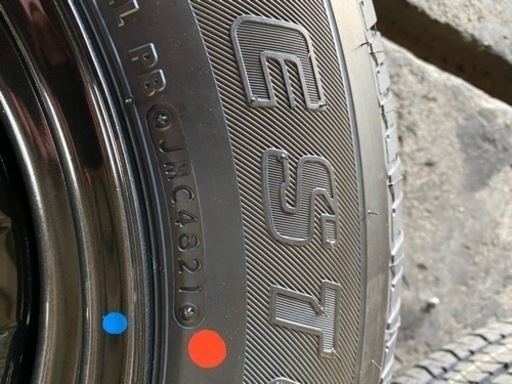 ジムニー 新車から100km程使用 ほぼ未使用 スチールホイール