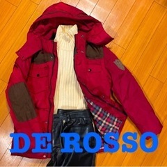 新品、タグ付き［DE ROSSO］ダウンジャケット