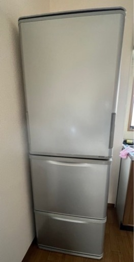 冷蔵庫　SHARP  どっちもドア　350L