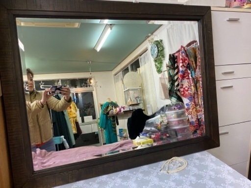 大きめミラー鏡